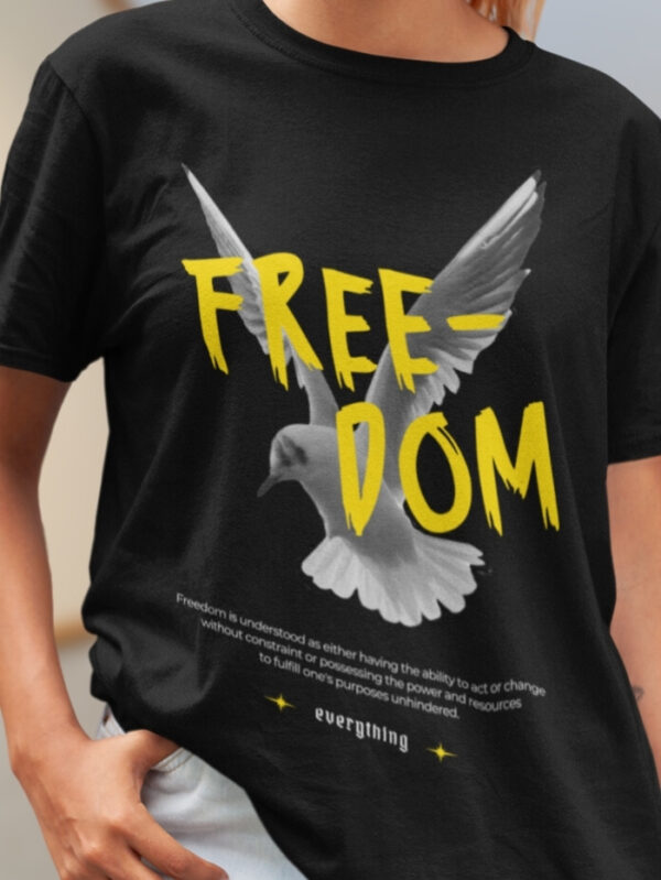 FREEDOM OVERSIZED T-SHIRT. - Image 2