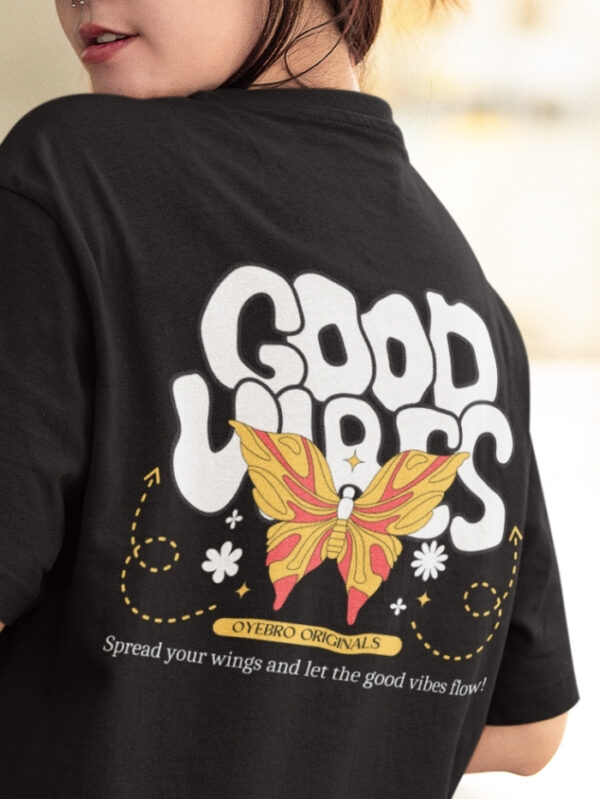 GOOD VIBES OVERSIZED T-SHIRT. - Image 2