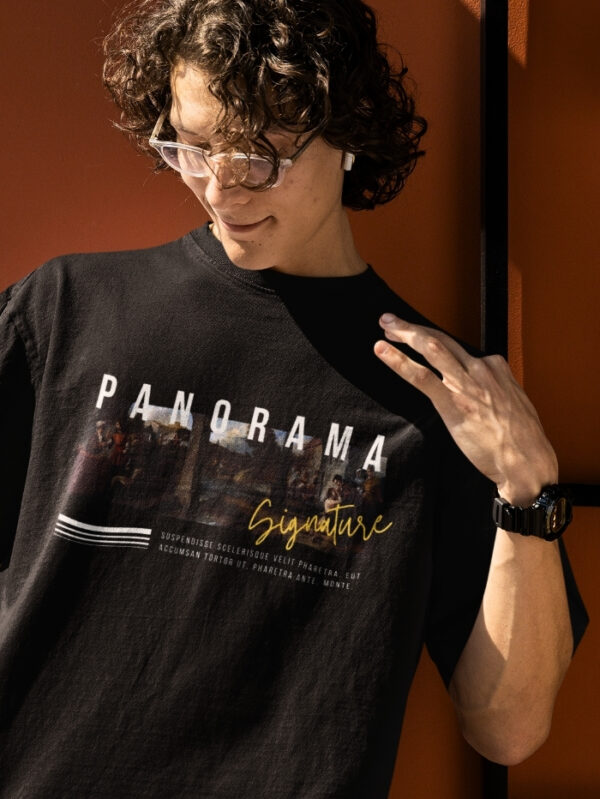 PANORAMA OVERSIZED T-SHIRT. - Image 2