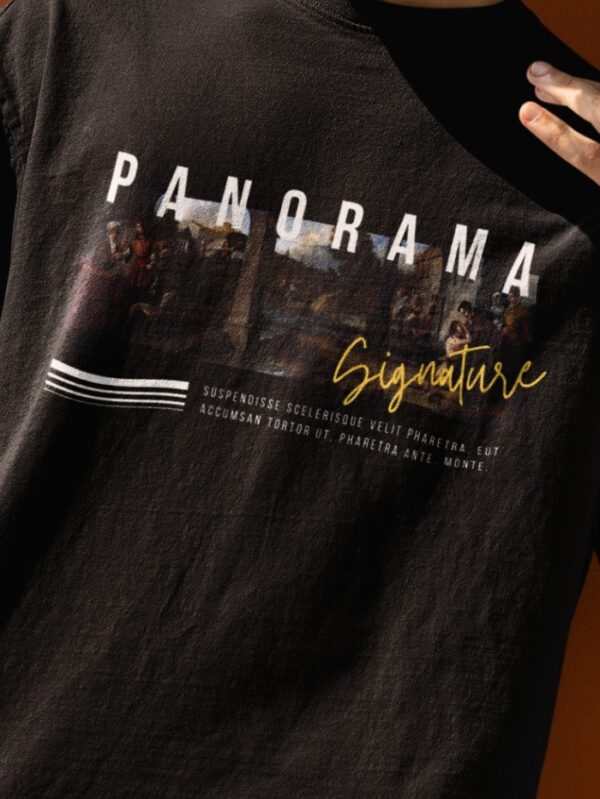 PANORAMA OVERSIZED T-SHIRT. - Image 3