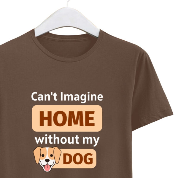 WITHOUT MY DOG T-SHIRT. - Image 2