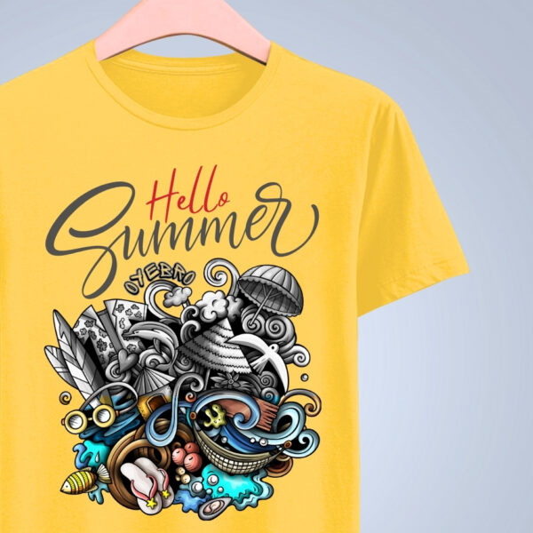 HELLO SUMMER T-SHIRT - Image 2