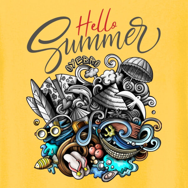 HELLO SUMMER T-SHIRT - Image 3