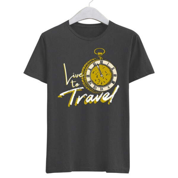 LIVE TO TRAVEL T-SHIRT.