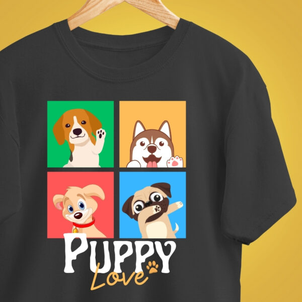 PUPPY LOVE T-SHIRT. - Image 2