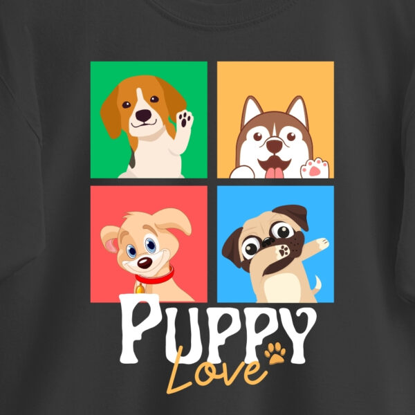 PUPPY LOVE T-SHIRT. - Image 3