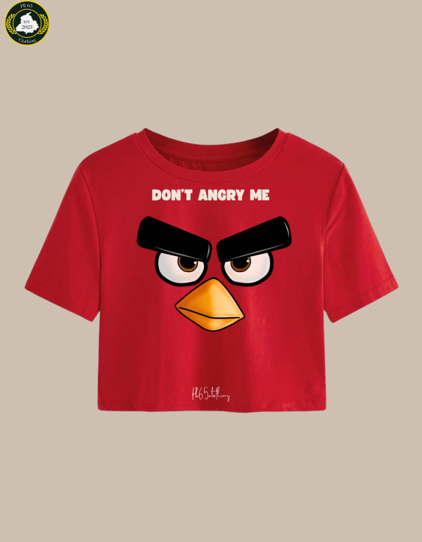 ANGRY BIRDS CROP TOP.