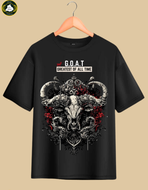 G.O.A.T PREMIUM OVERSIZED TSHIRT.