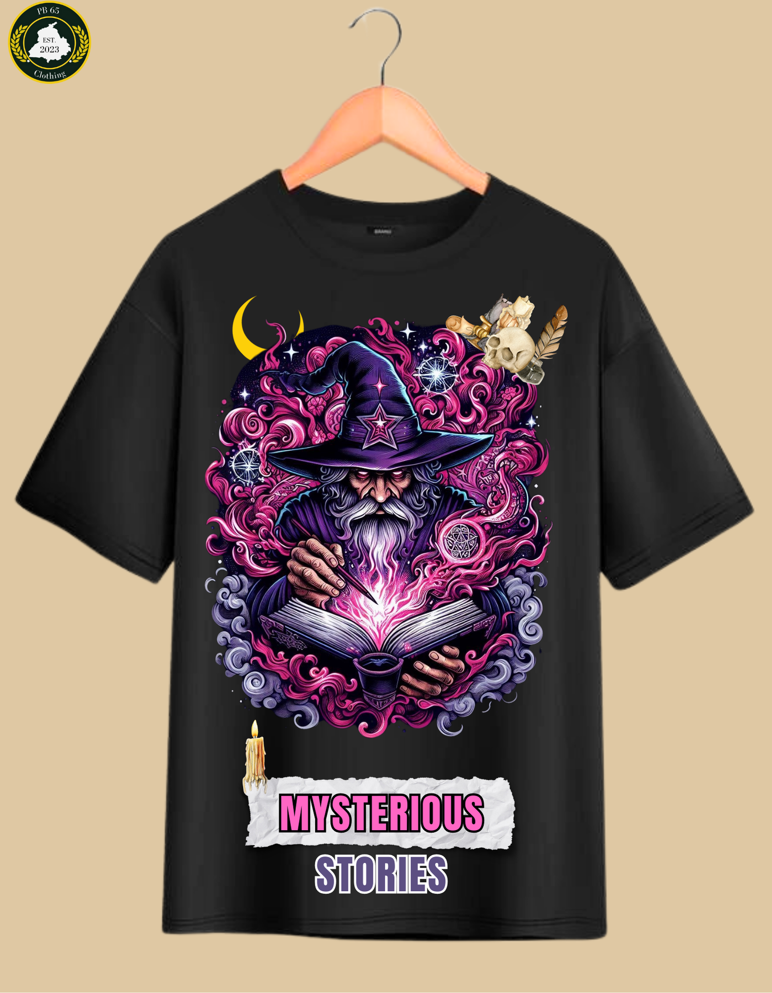 MYSTERIOUS STORIES OVERSIZED TSHIRT. - Image 2