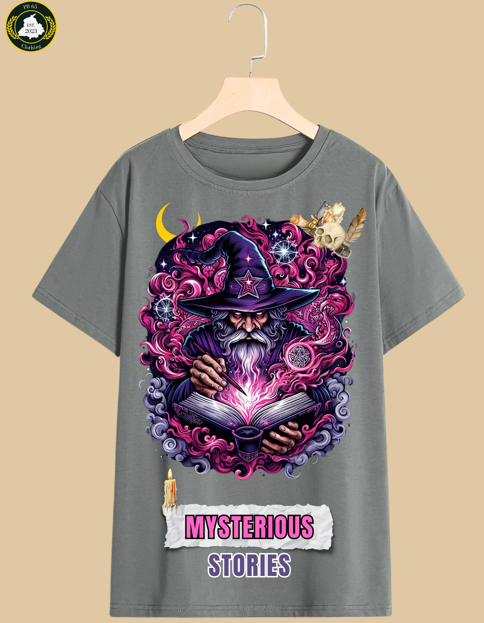 MYSTERIOUS STORIES OVERSIZED TSHIRT. - Image 3