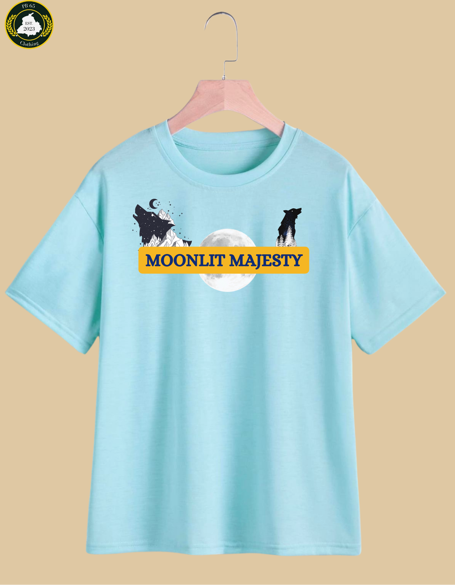 MOONLIT MAJESTY OVERSIZED TSHIRT.